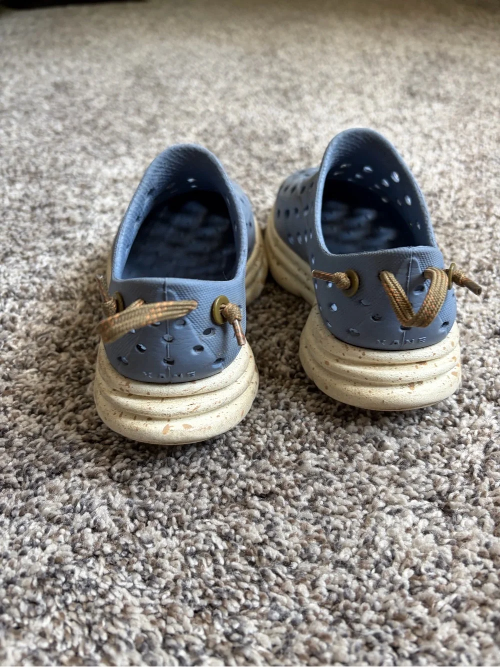 Boys Kane Light Blue Slip-On Perforated Foam Clog - size 10